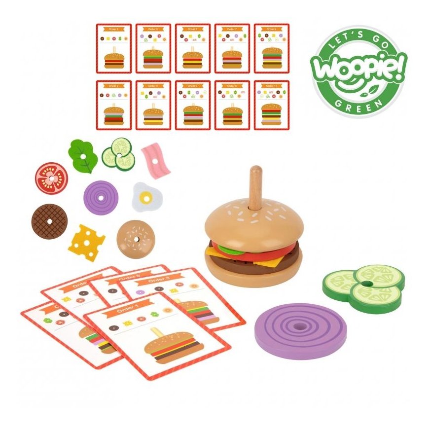 Woopie VUOPIS GRYNAS wooden Burgeris Restaurija