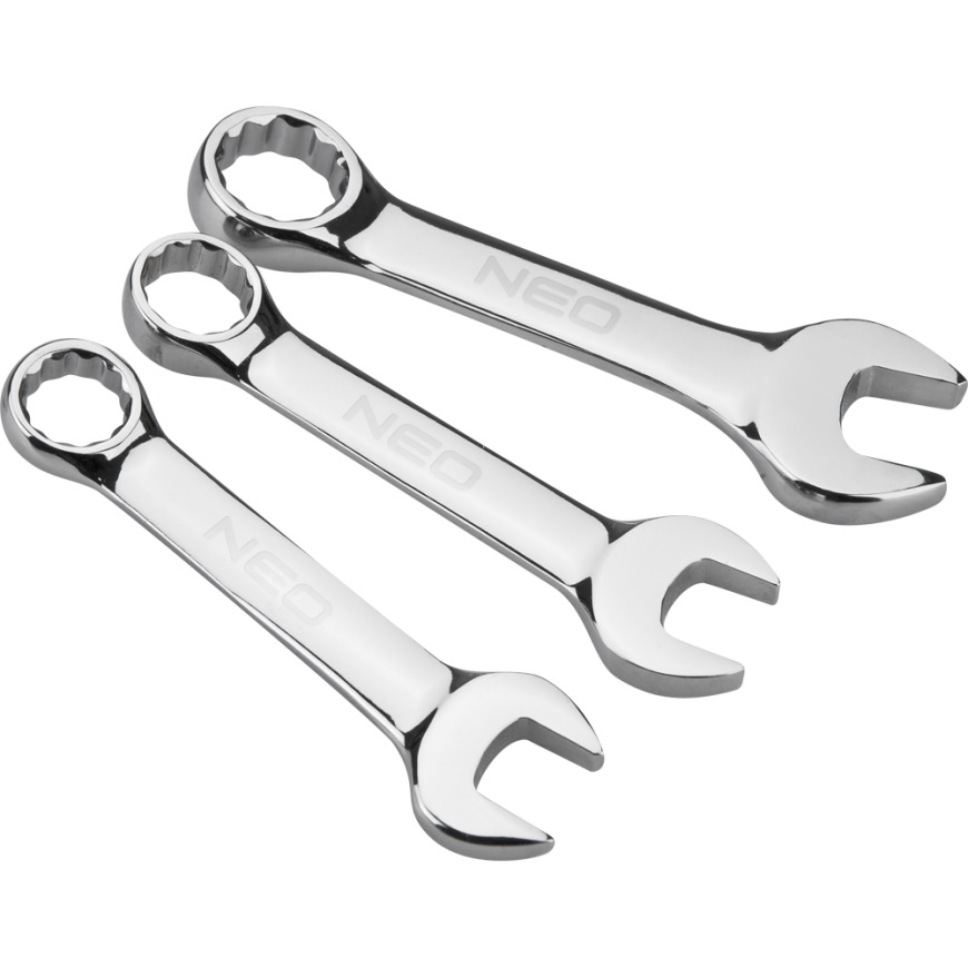 Neo Combination spanner set 8-19mm 8