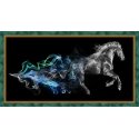 Beldizart Horse in smoke 60x30 cm AZ-1828 Beldizart Horse in smoke 60x30 cm AZ-1828