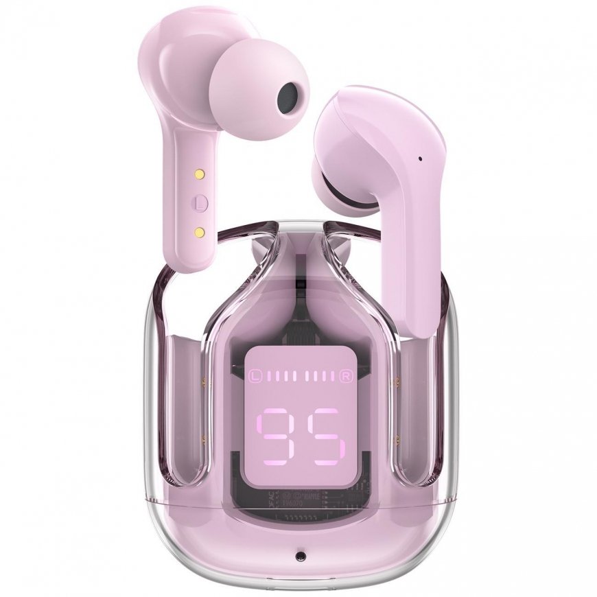 Acefast In-Ear Wireless Headphones TWS Bluetooth Pink (T6 Pink Lotus)