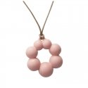 Single pendant chewer "Mochi", 3 months+. Composition: 51% rice / Mochi Teething Jewelry Handy Charm