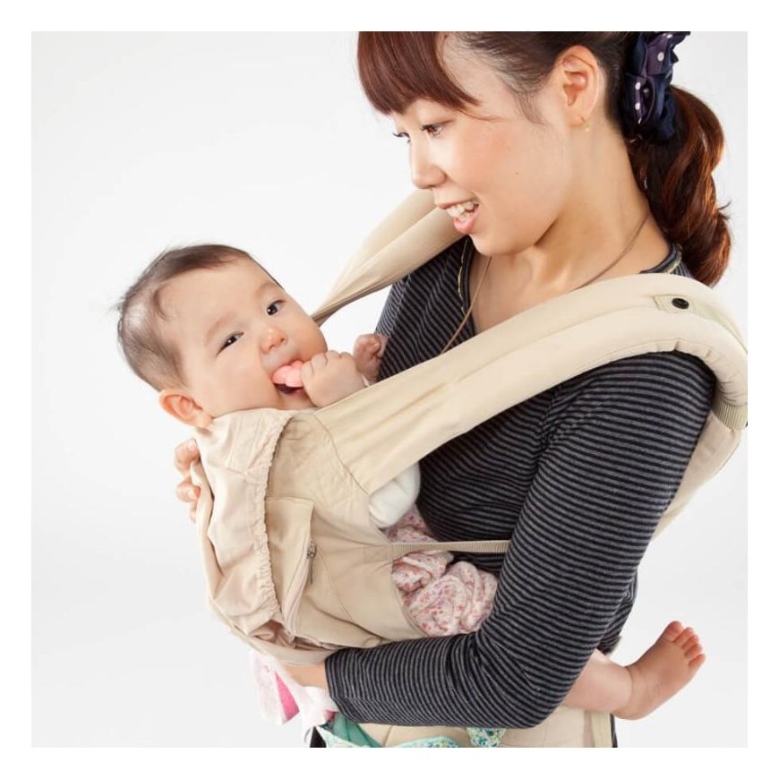 Viengubo pakabuko kramtukas „Mochi“, 3mėn+. Sudėtis: 51% ryžiai / Mochi Teething Jewerlry Handy Char – 5