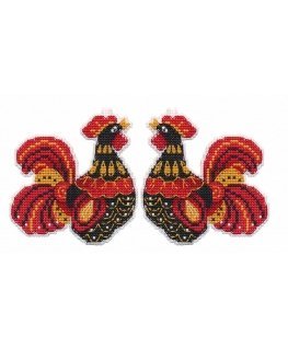Beldizart Christmas tree decoration. Rooster S1449