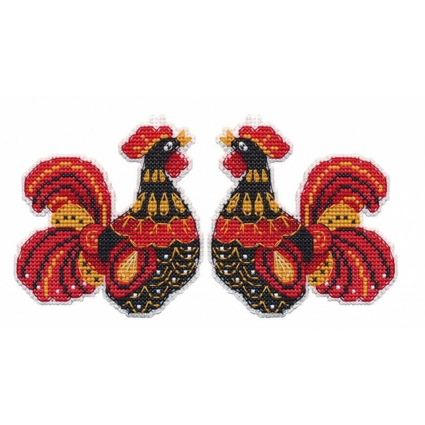 Beldizart Christmas tree decoration. Rooster S1449