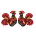 Beldizart Christmas tree decoration. Rooster S1449 Beldizart Christmas tree decoration. Rooster S1449