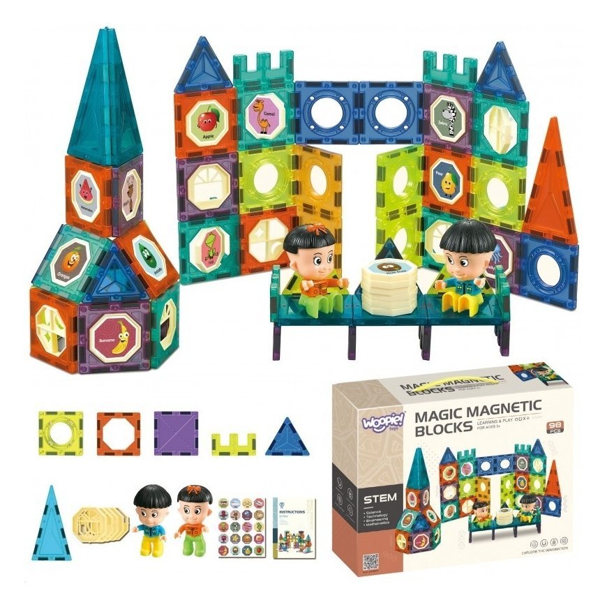 WOOPIE Magnetic Blocks Lock 98 el