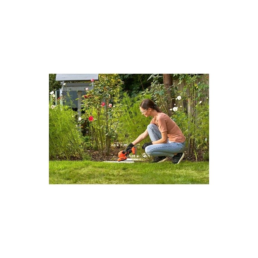 Battery clippers for grass and hedges 18V Black & Decker [BCSS18B-XJ] Li-Ion – 9
