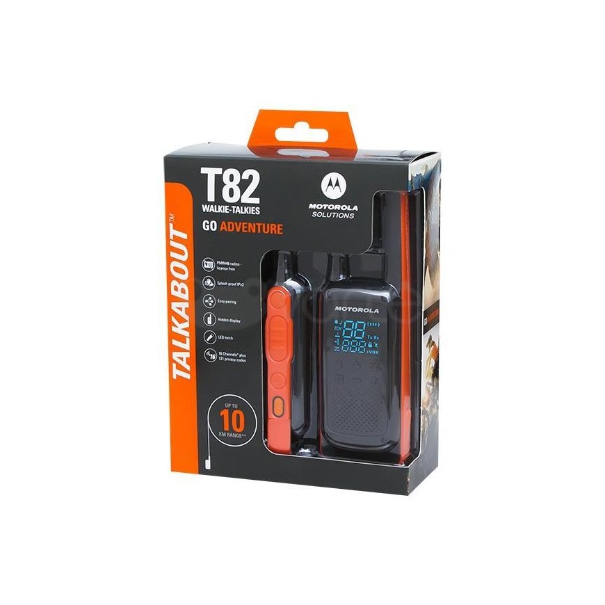 Motorola T82 Extreme portable radio stations, 10km – 13