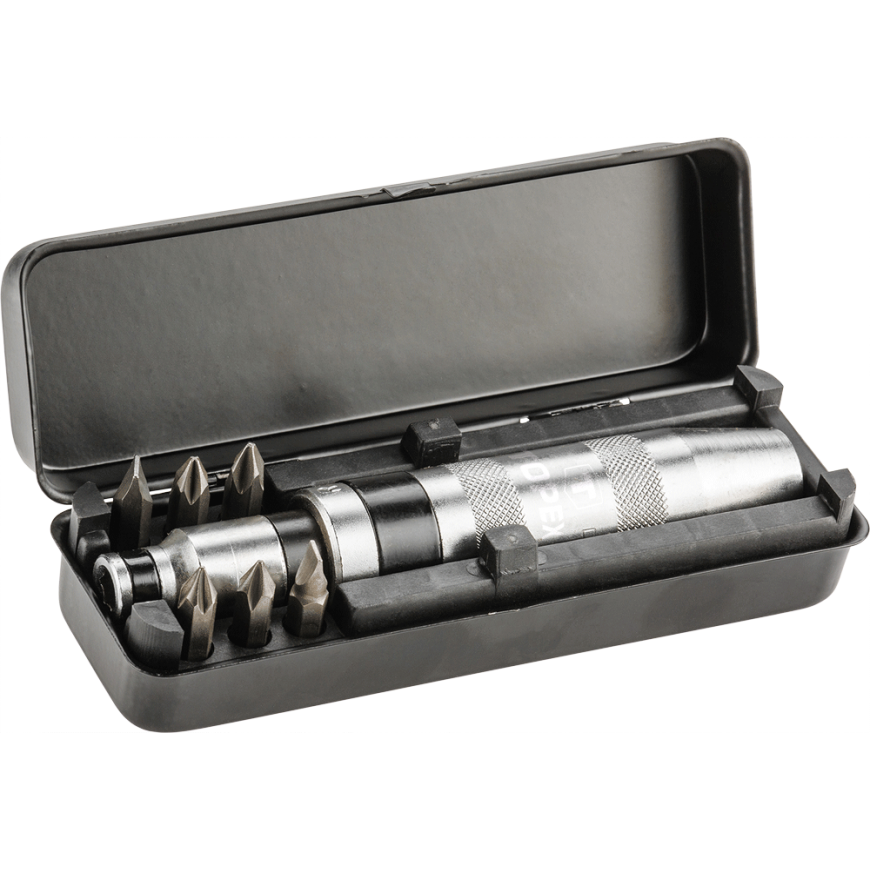 Topex Impact screwdriver, 7 pcs