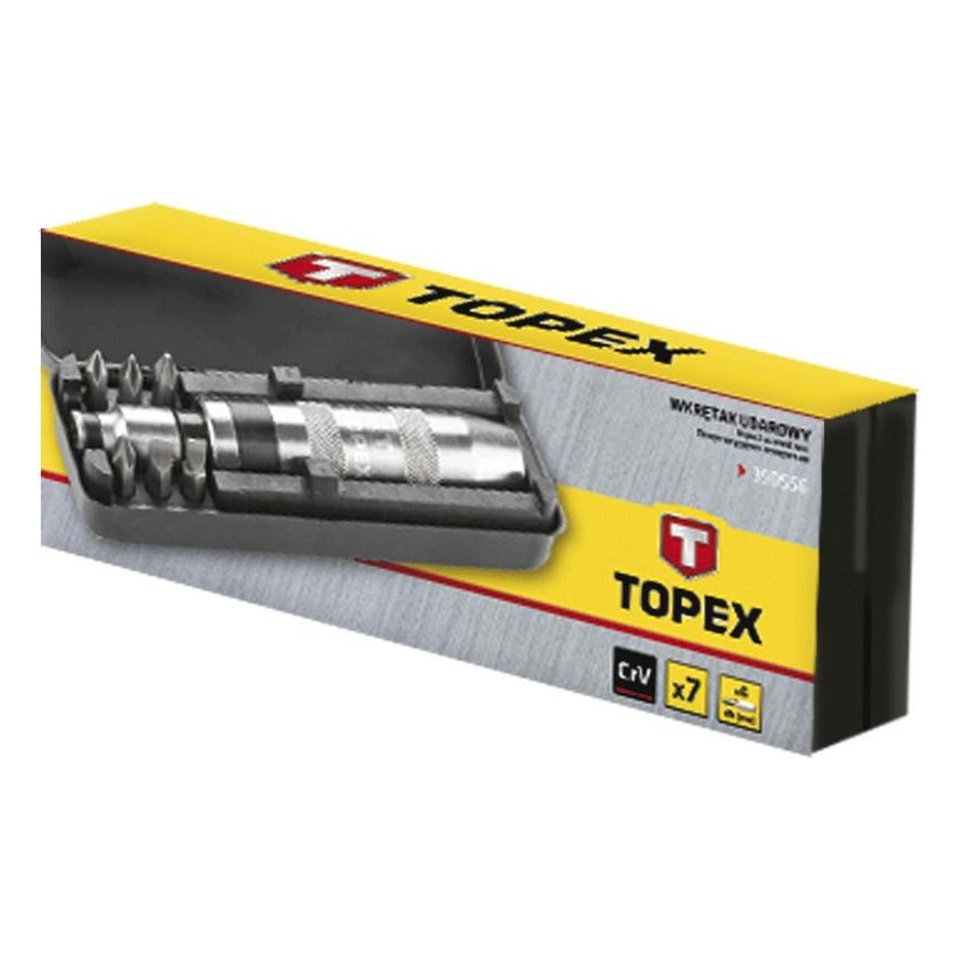Topex Impact screwdriver, 7 pcs – 3
