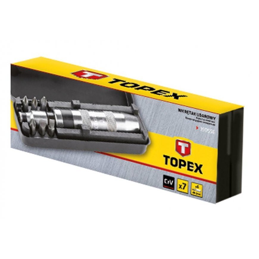 Topex Impact screwdriver, 7 pcs – 4