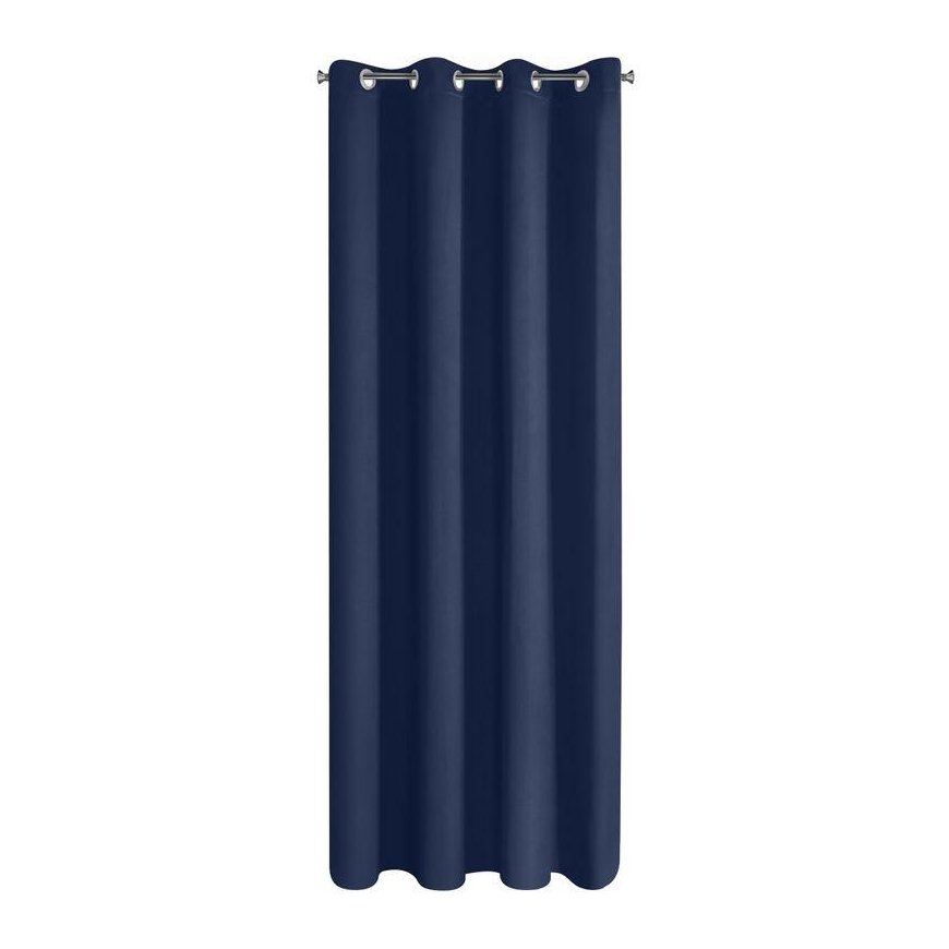 Eurofirany LOGAN blackout tipo temdanti naktinė užuolaida, 135X250 cm, kilpos / žiedai, spalva: tams – 3
