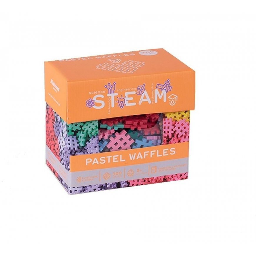 Marioinex Building blocks Waffle mini pastel 300 – 3