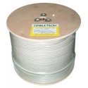 Cabletech F690BV Koaksialinis kabelis, baltas, ritė 305m Cabletech F690BV Koaksialinis kabelis, baltas, ritė 305m
