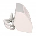Orno Furniture socket 3x2P + Z, schuko, white and silver Orno Furniture socket 3x2P + Z, schuko, white and silver
