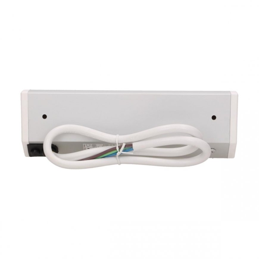 Orno Furniture socket 3x2P + Z, schuko, white and silver – 7