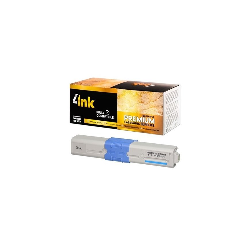 Compatible Prism Yellow Toner 44469722 (ZOL-C510YNP) – 2