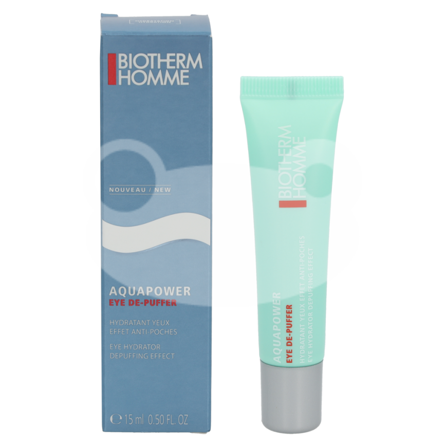 Biotherm Homme Aquapower Eye De-Puffer Hydrator 15ml – 4
