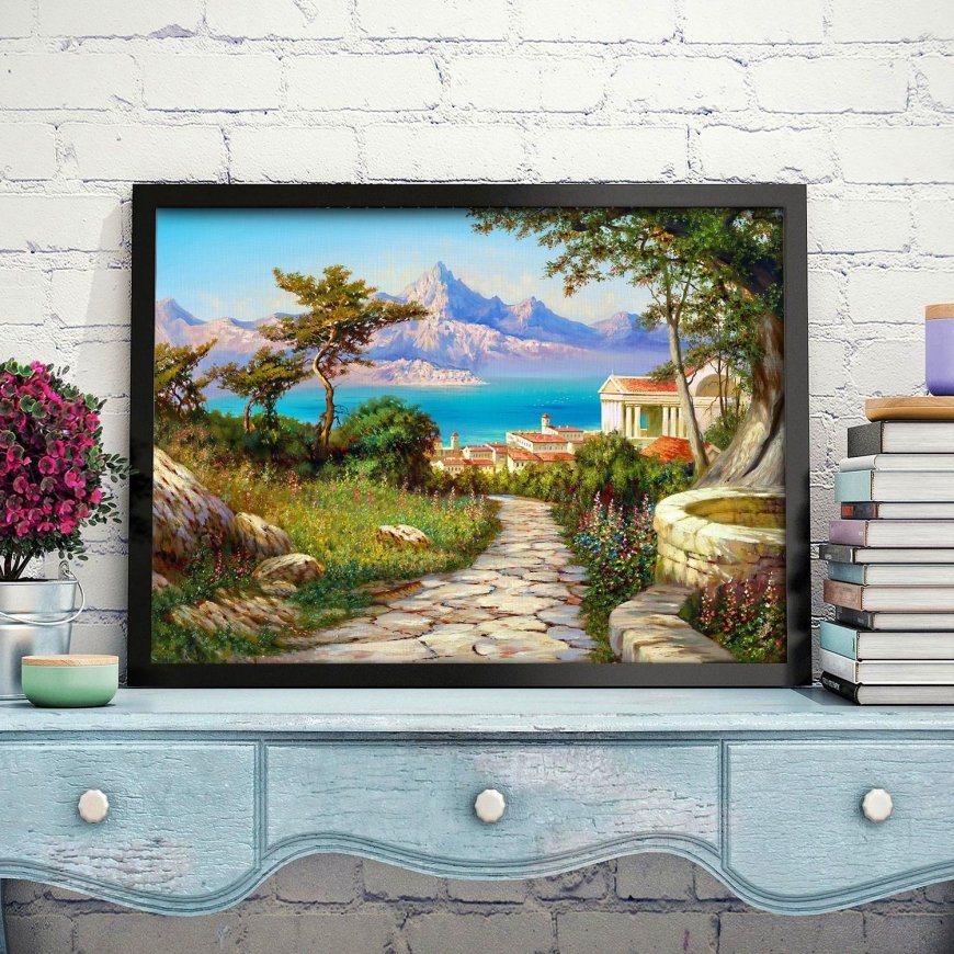 Beldizart Town by the sea 70x50 cm AZ-1816 – 3