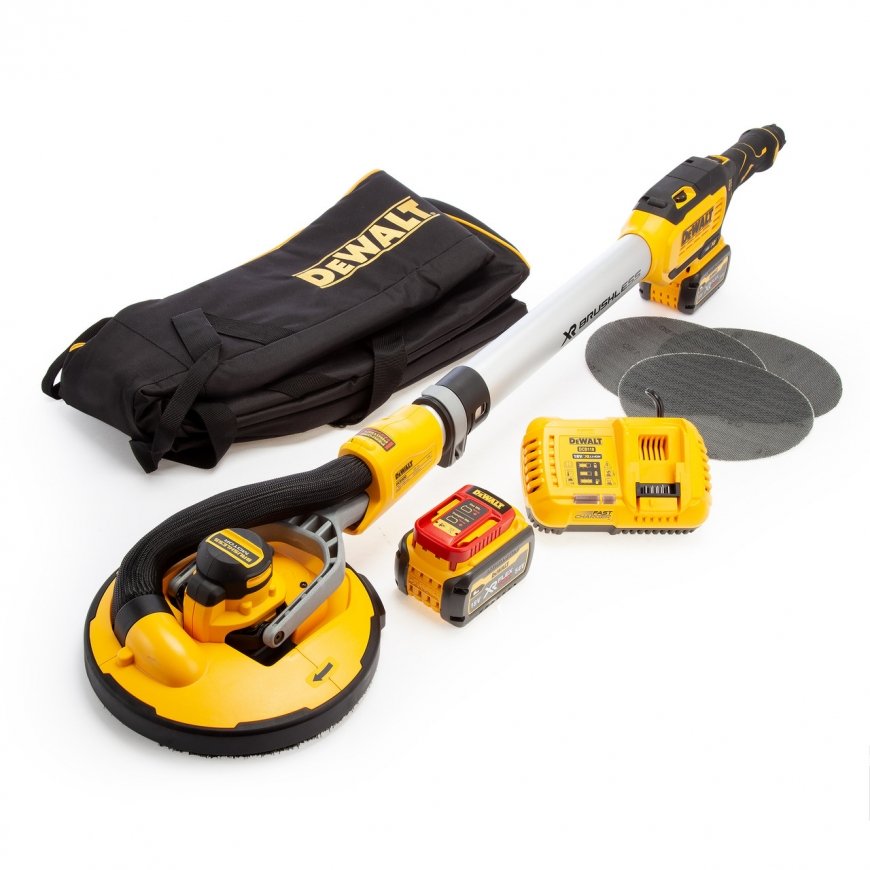 DEWALT sieninis šlifuoklis 18V 2x6Ah – 2