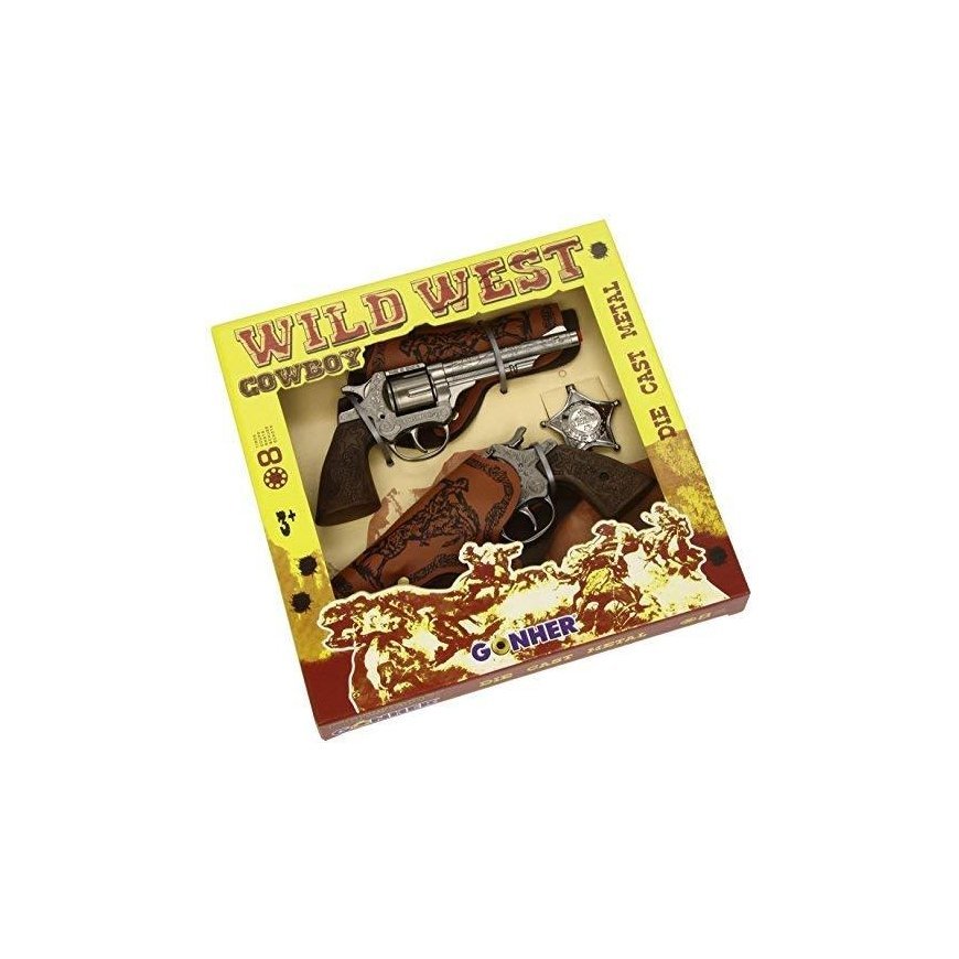 Pulio Gonher Guns GONHER rinkinys kaubojaus ginklų WILD-WEST, 158/0 – 3