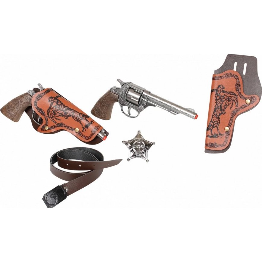 Pool Gonher Guns GONHER set of cowboy weapons WILD-WEST, 158/0 – 9