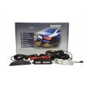 Amio Set of sensors parkowania cofania led 4 sensory Silver