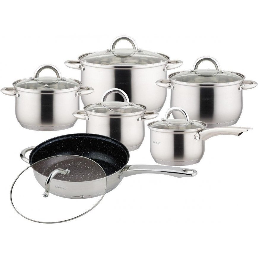 King Hoff 12-piece KINGHOFF pot set KH-4457 – 2