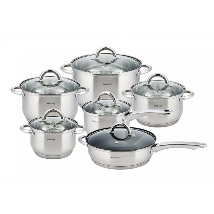 King Hoff 12-piece KINGHOFF pot set KH-4457 – 5