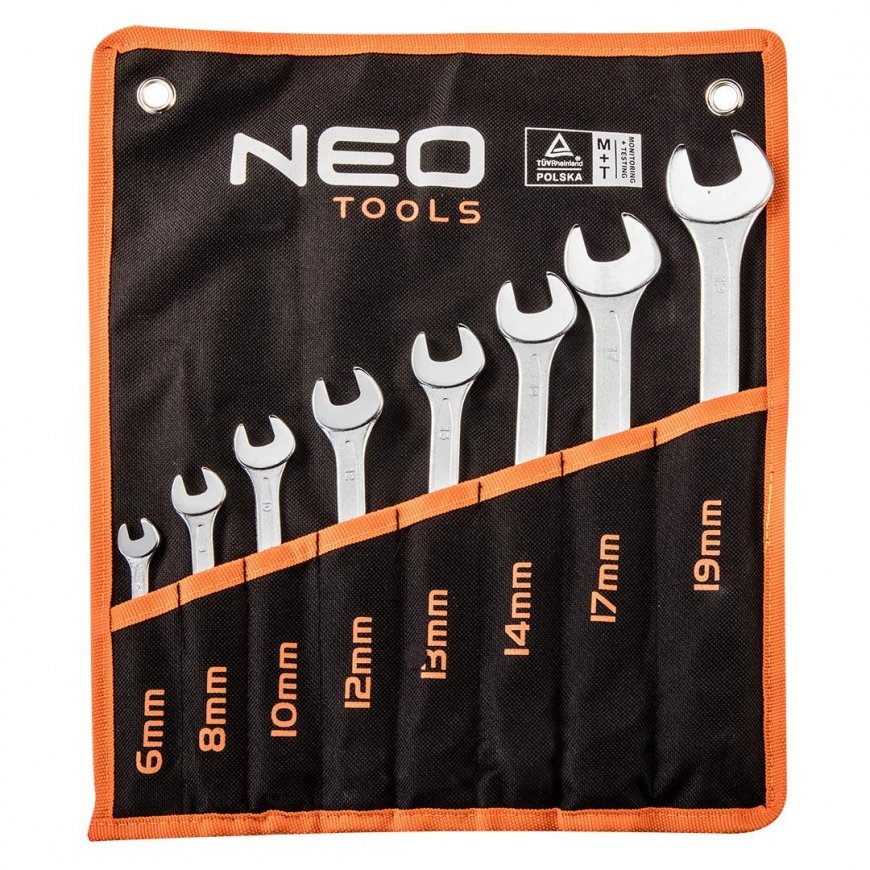 Neo Combination spanner set 6-19mm 8 pcs. (09-751) – 3