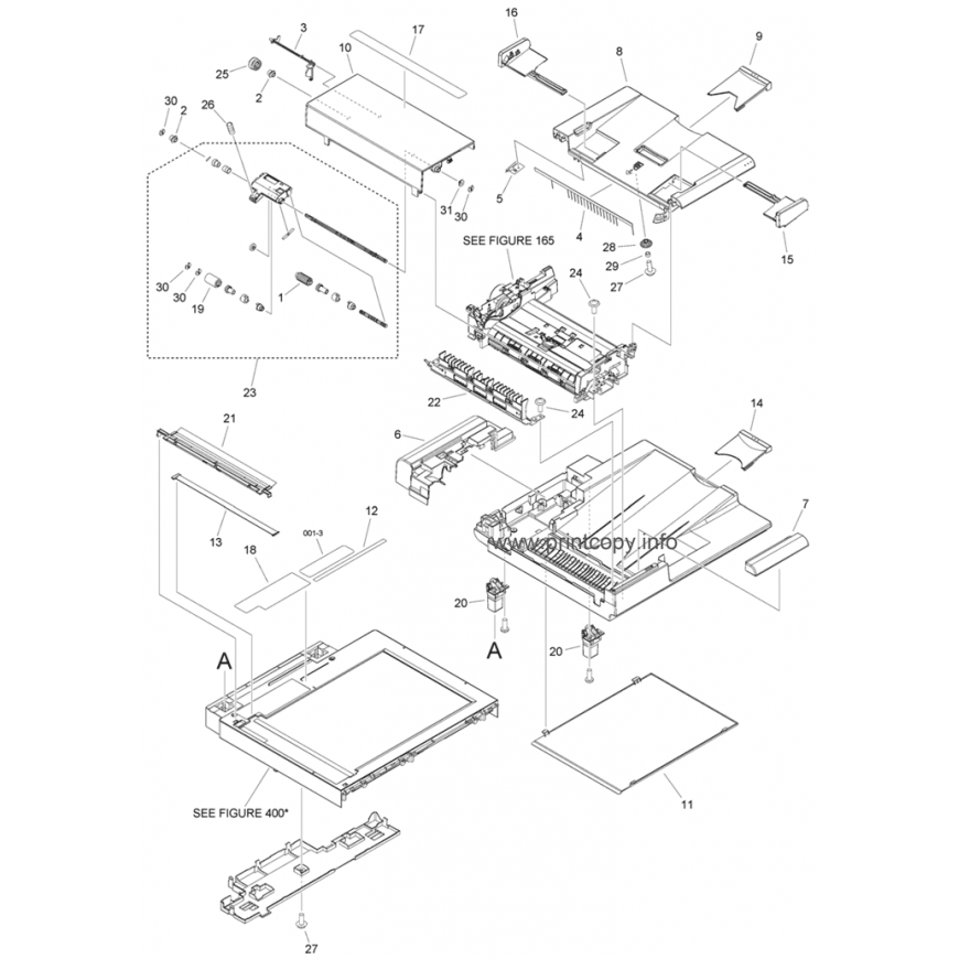 Canon Paper Tray Holder (FL3-3539-000) – 2