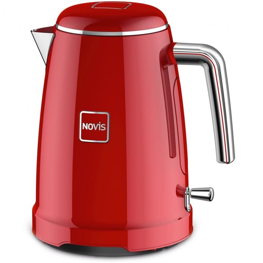 NOVIS K1 electric kettle, red color – 2