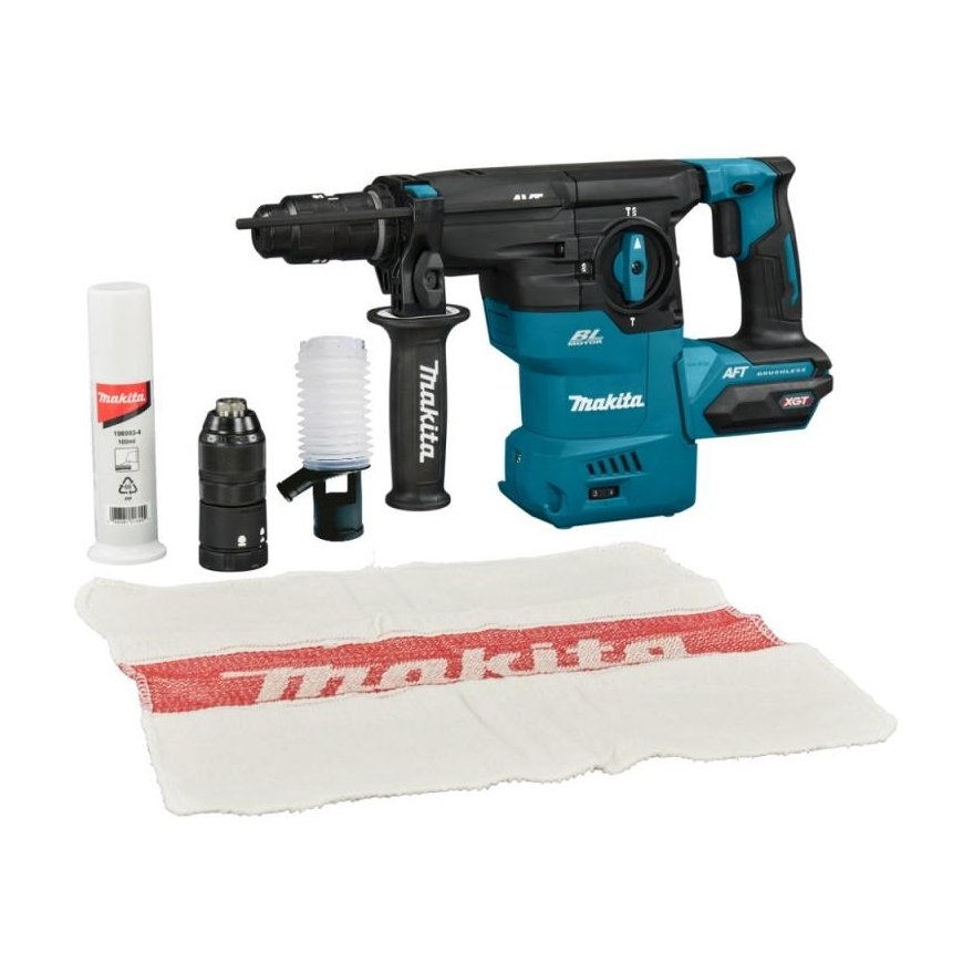 Makita HR009GZ01 Perforatorius XGT, 3,9 J, 28mm 5,3kg, bešepetėlinis variklis, greitojo keitimo grie – 6