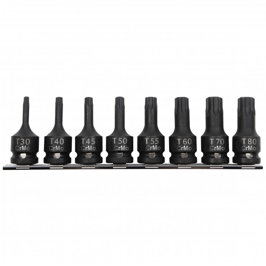 Proline Pro-Line Impact socket set Torx 1/2 "T30-T80 8 pcs. (18493)