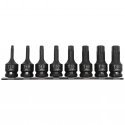 Proline Pro-Line Smūginio lizdo rinkinys Torx 1/2 "T30-T80 8 vnt. (18493) Proline Pro-Line Smūginio lizdo rinkinys Torx 1/2 "T30-T80 8 vnt. (18493)