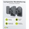 Goobay TV speciakerMount/2 pcs/black 49393