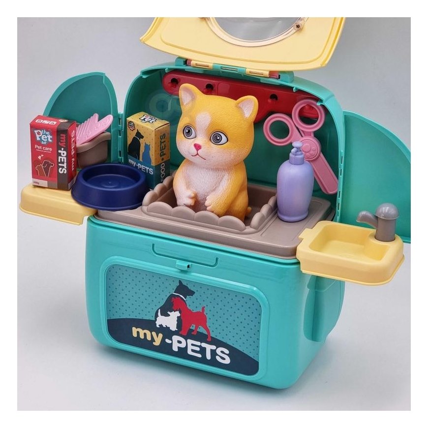 WOOPIE Kitty 2in1 Portable Beauty Salon in Transporter Backpack – 3