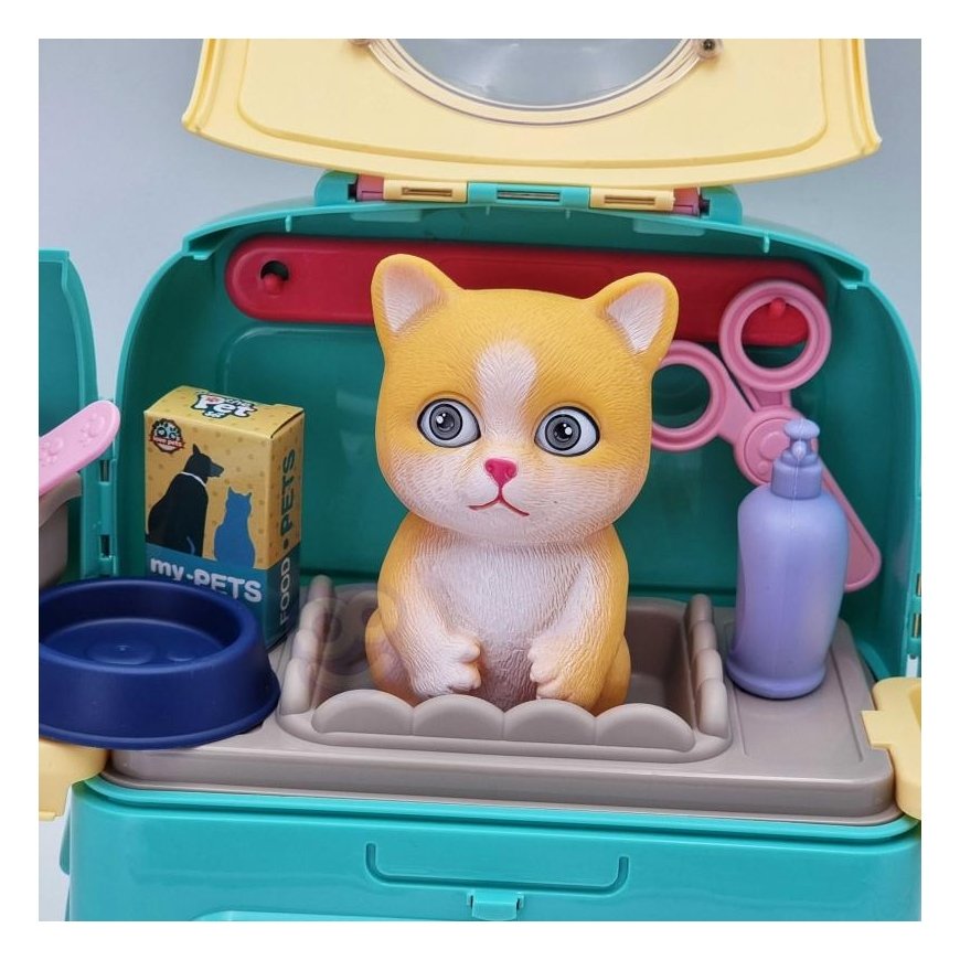 WOOPIE Kitty 2in1 Portable Beauty Salon in Transporter Backpack – 4