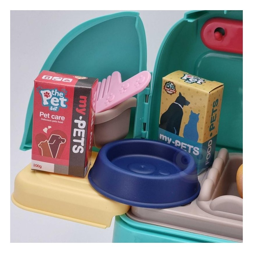 WOOPIE Kitty 2in1 nešiojamas grožio salonas Transporter kuprinėje – 5