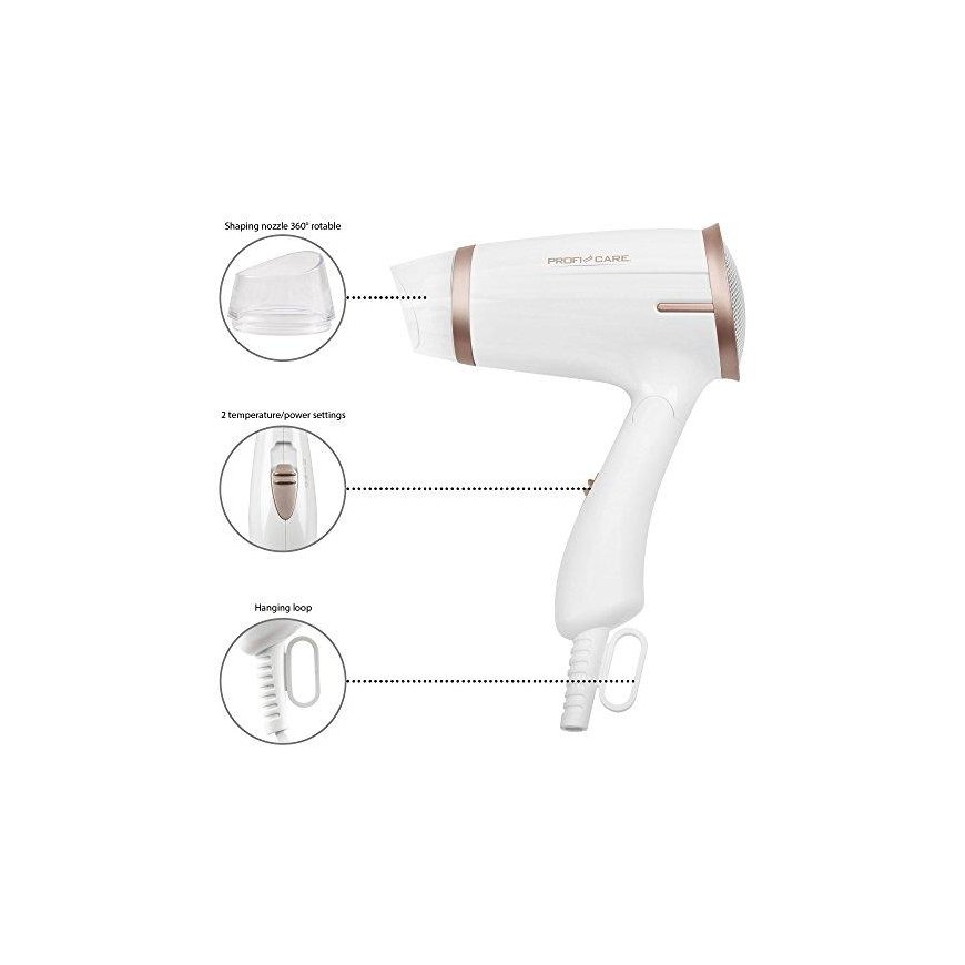 Hair dryer Dryer PROFICARE PC-HT 3009 WHITE – 6