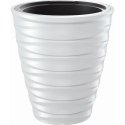 Prosperplast Pot with insert Sand Slim DPSA400 white Prosperplast Pot with insert Sand Slim DPSA400 white