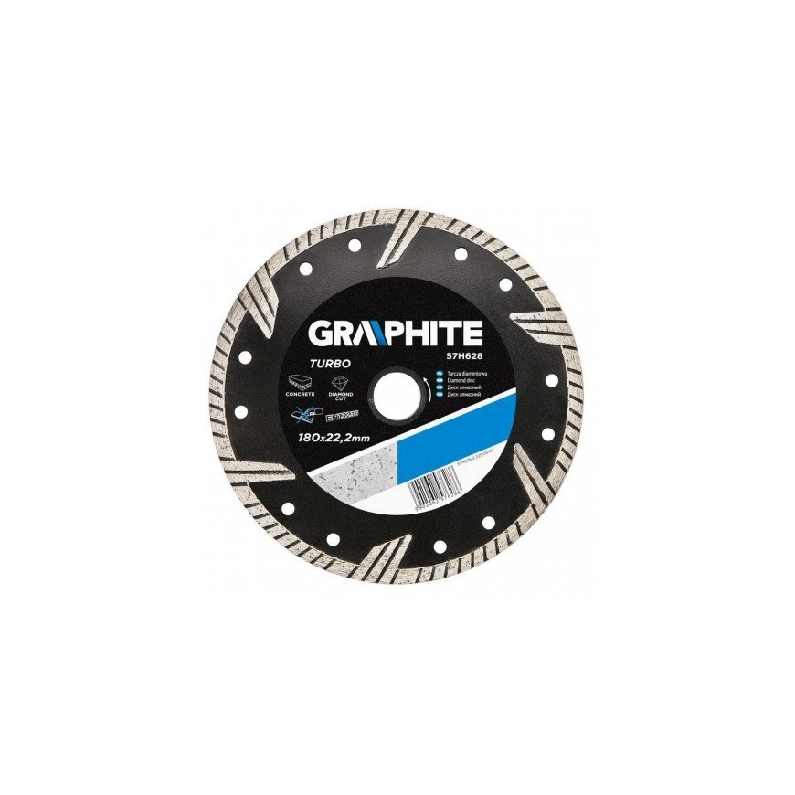 GRAPHITE Graphite Graphite diamond disc 180x22.2 mm turbo 57H628 – 3