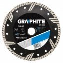 GRAPHITE Grafitinis Grafitinis deimantinis diskas 180x22,2 mm turbo 57H628 GRAPHITE Grafitinis Grafitinis deimantinis diskas 180x22,2 mm turbo 57H628