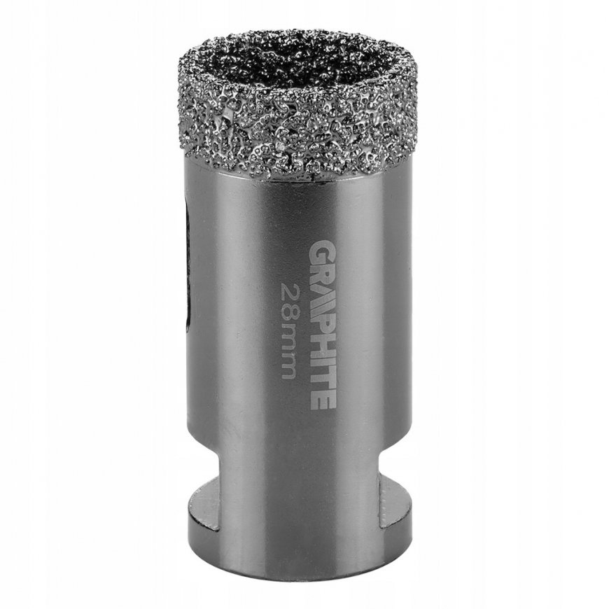 GRAPHITE 28 mm x M14 deimantinis skylių pjūklas – 2