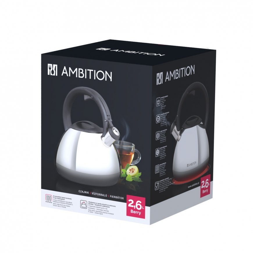 Dajar AMBITION Puodas Berry ze pokrыwką 3,5 l (60800) – 2