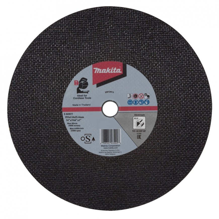 Makita E-04977-5 Cutting disc 14" 355X2,8X25,4MM, ALUMINUM – 2