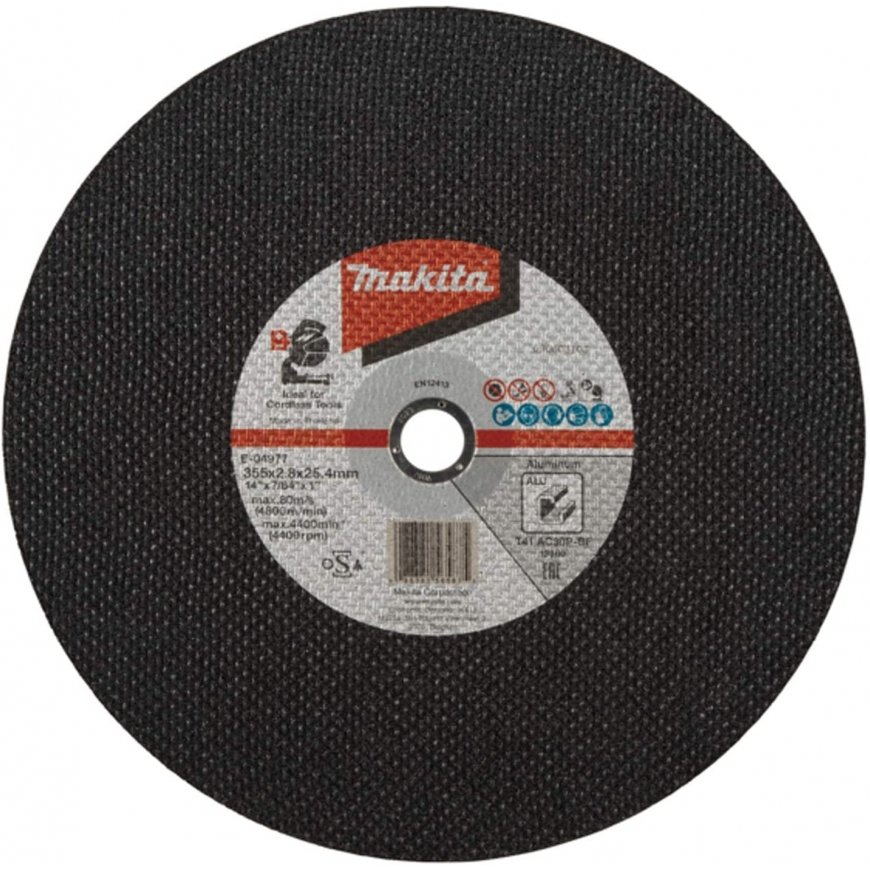 Makita E-04977-5 Pjovimo diskas 14" 355X2,8X25,4MM, ALUMINIUM – 3