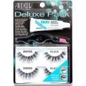 Ardell ARDELL_SET Deluxe Pack Wispies para sztucznych rzęs Black + Lash Adhesive klej do rzęs 2.5g + Ardell ARDELL_SET Deluxe Pack Wispies para sztucznych rzęs Black + Lash Adhesive klej do rzęs 2.5g +
