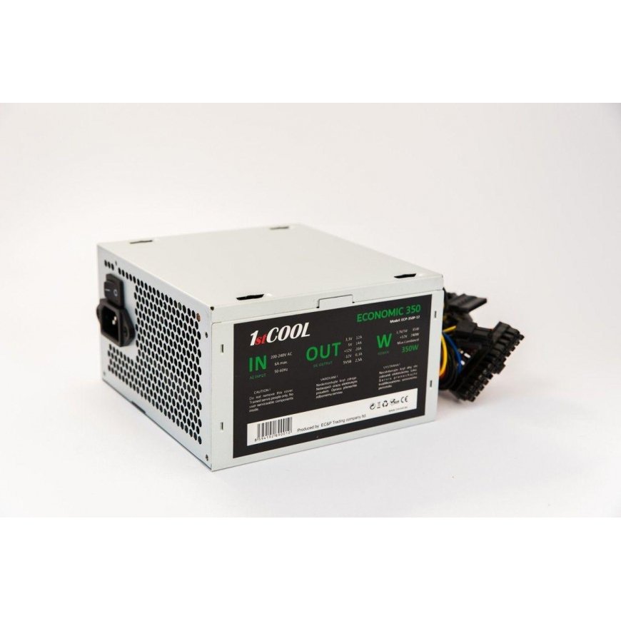 1St Cool Maitinimo šaltinis 1stCOOL Economic 350W (ECP-350P-12)