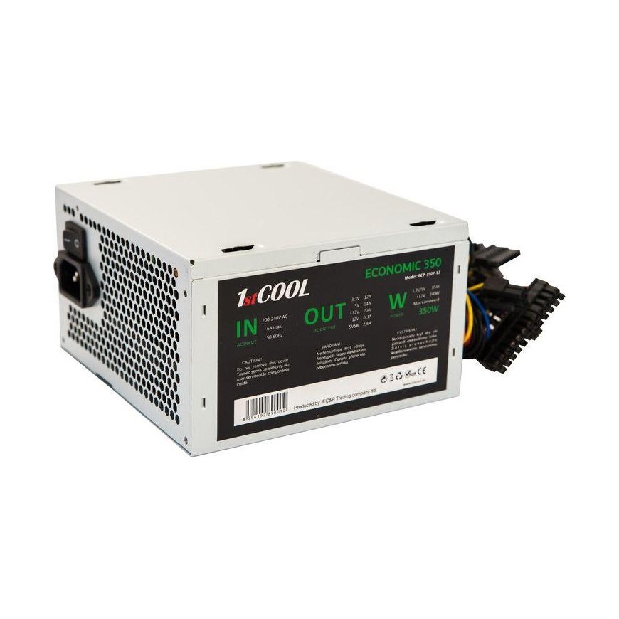 1St Cool Maitinimo šaltinis 1stCOOL Economic 350W (ECP-350P-12) – 2